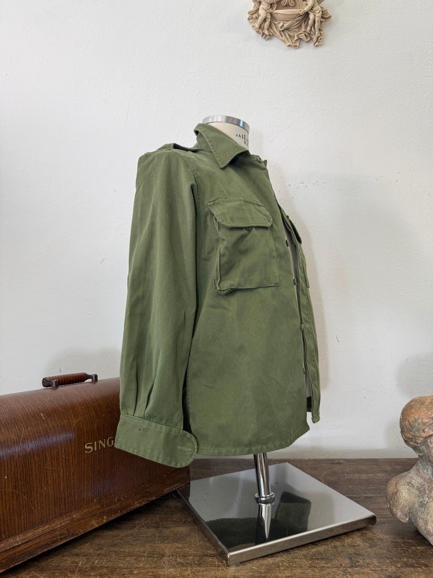 Vintage Spanish Army Shirt “S”