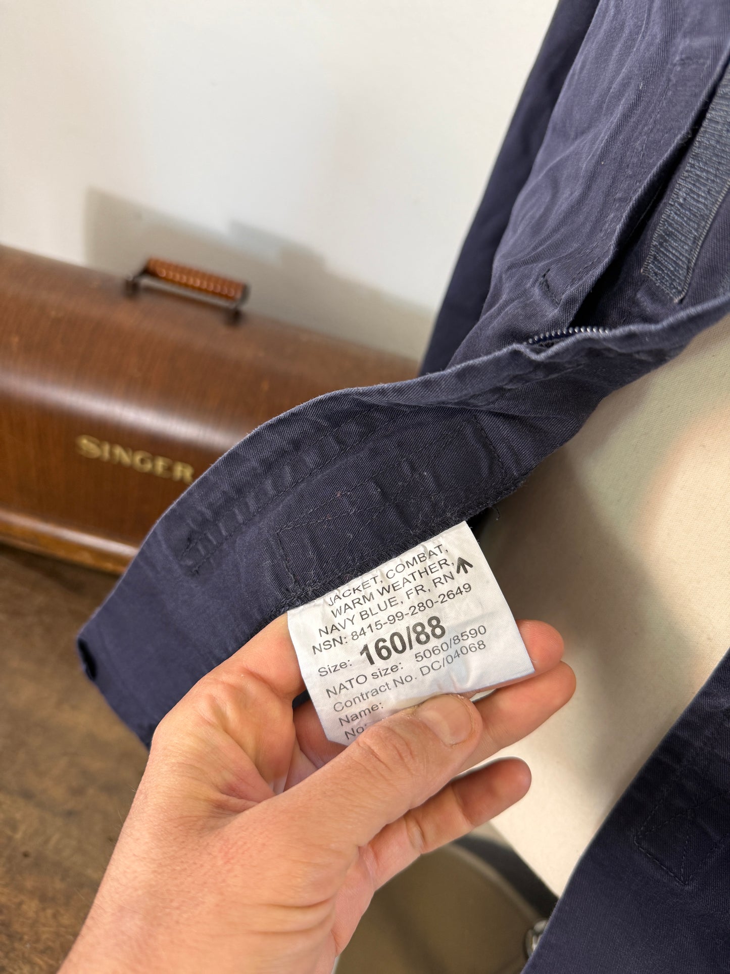 Vintage British Royal Navy Jacket “XS/S”