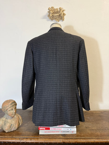 Vintage Grid Blazer “M”