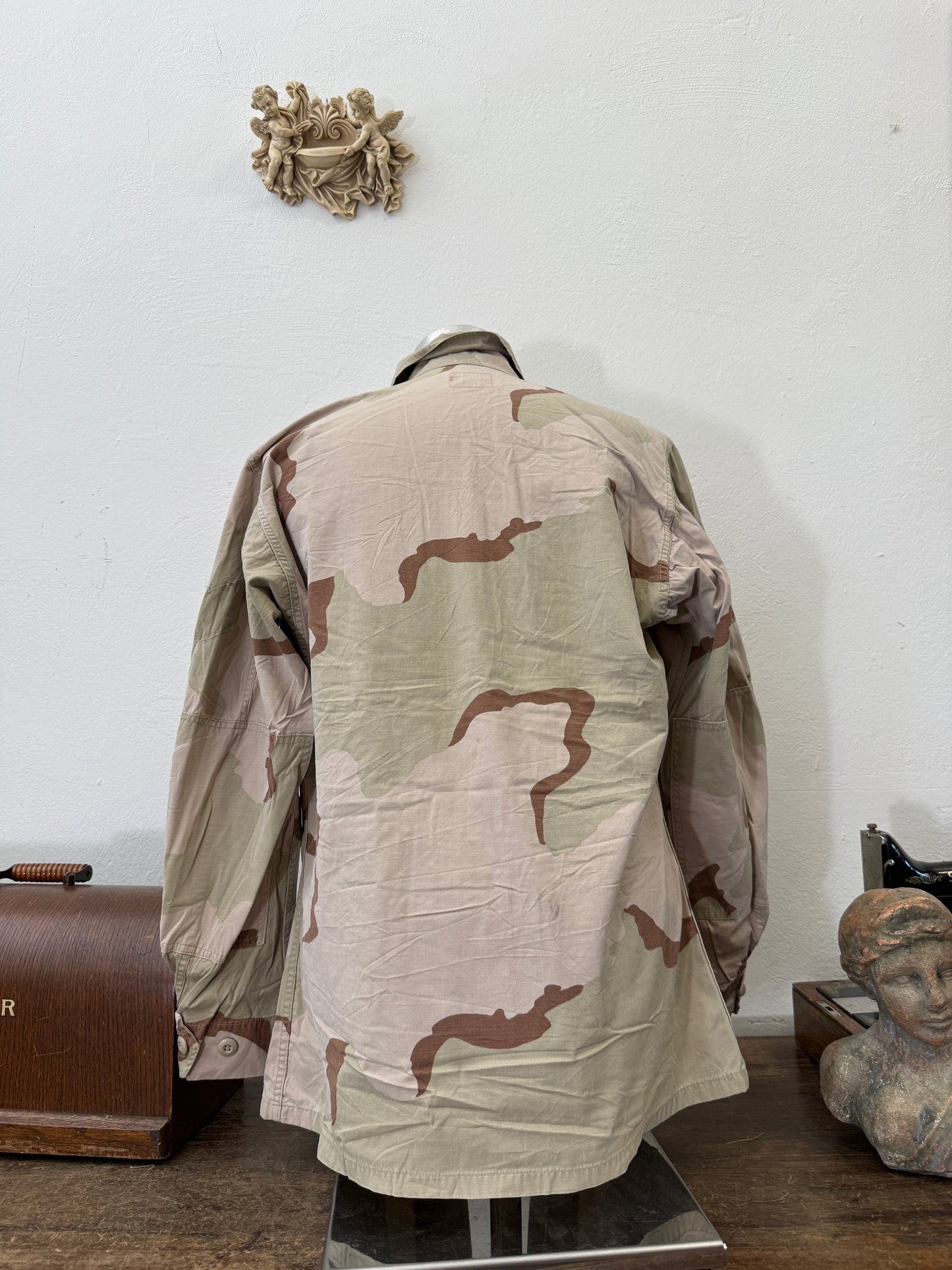 Vintage BDU Camo Jacket Ripstop US Army – L/XL