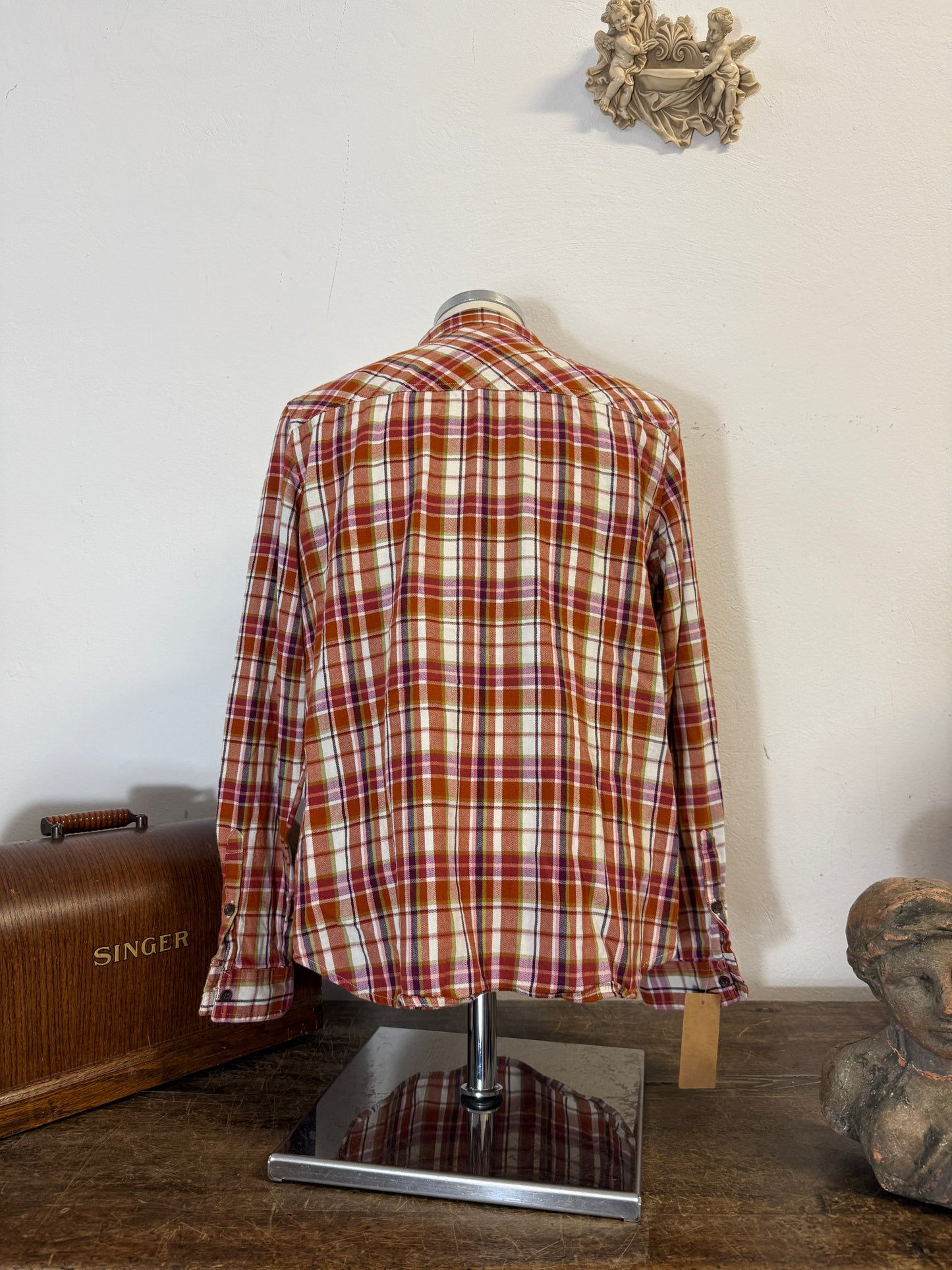 Vintage Woman Flannel Shirt “L/XL”