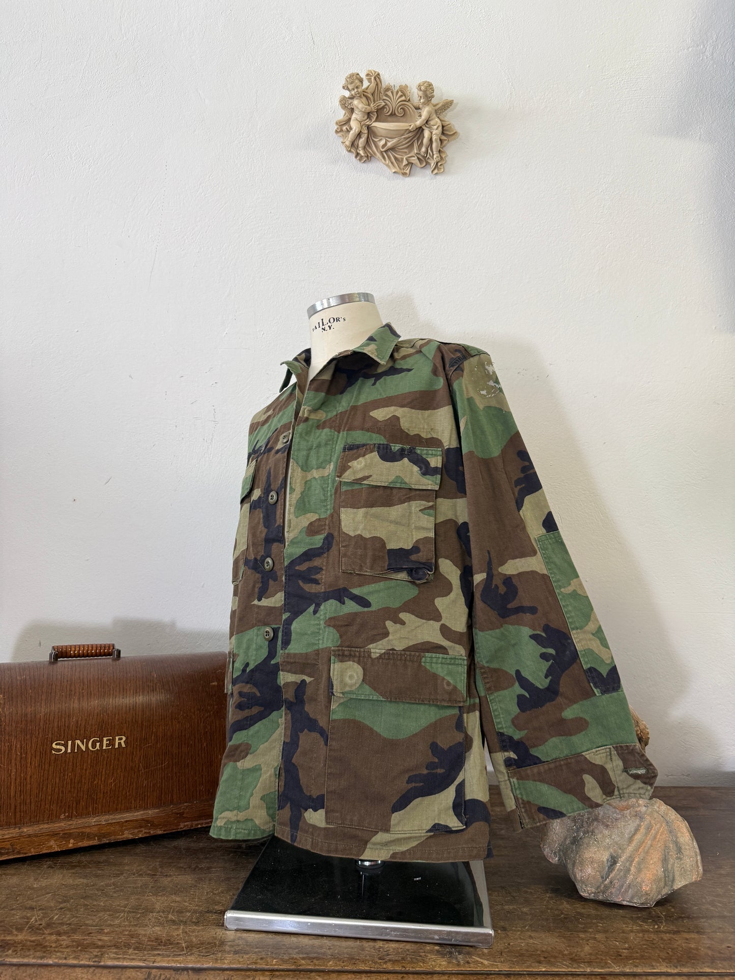 Vintage Woodland Us Army Jacket “L”