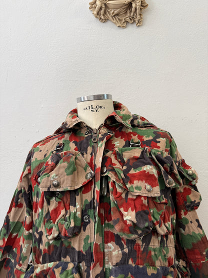 Vintage Swiss Army Camo Jacket M70 “S/M”