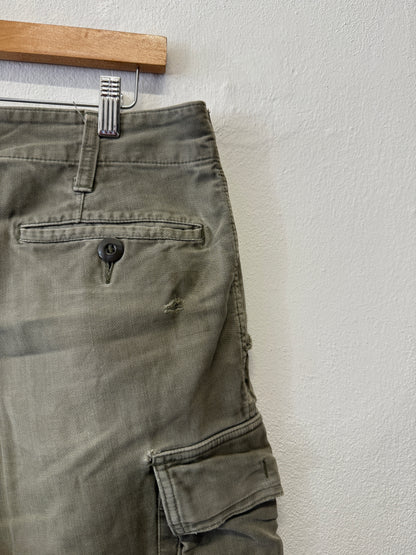 Vintage 80’s German Army Moleskin Cargo Pants “W33”