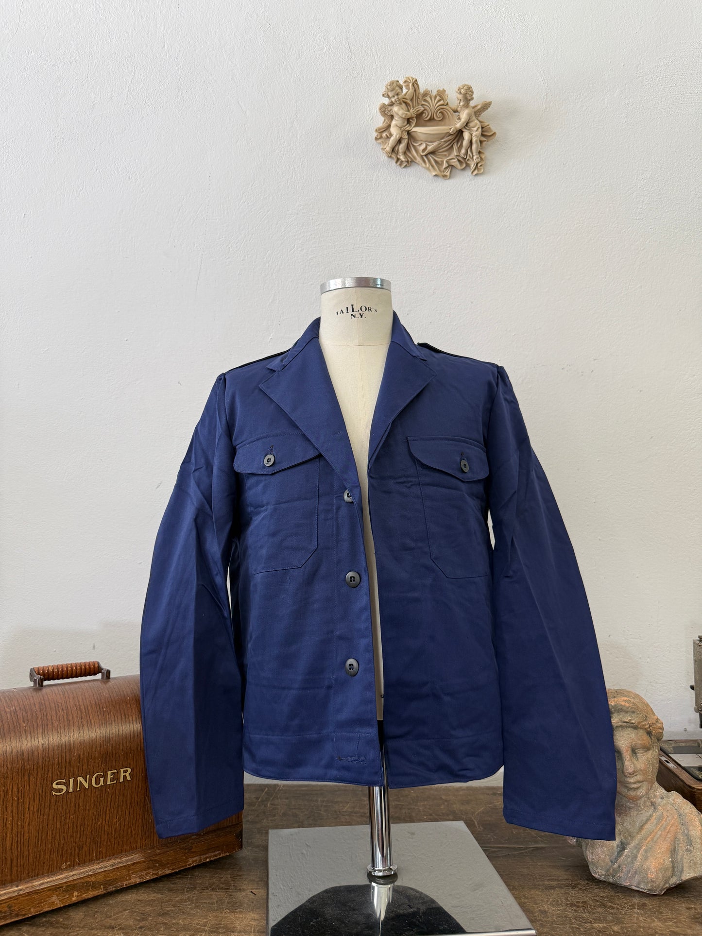 Deadstock 80’s Swedish Army Work Jacket “M/L”