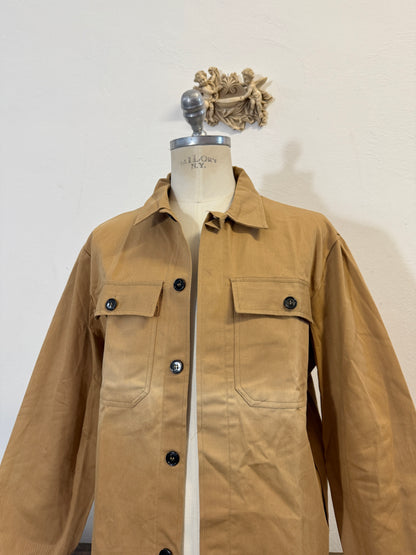 Vintage 70’s Deadstock Cropped Fit Work Jacket - Faded “L”