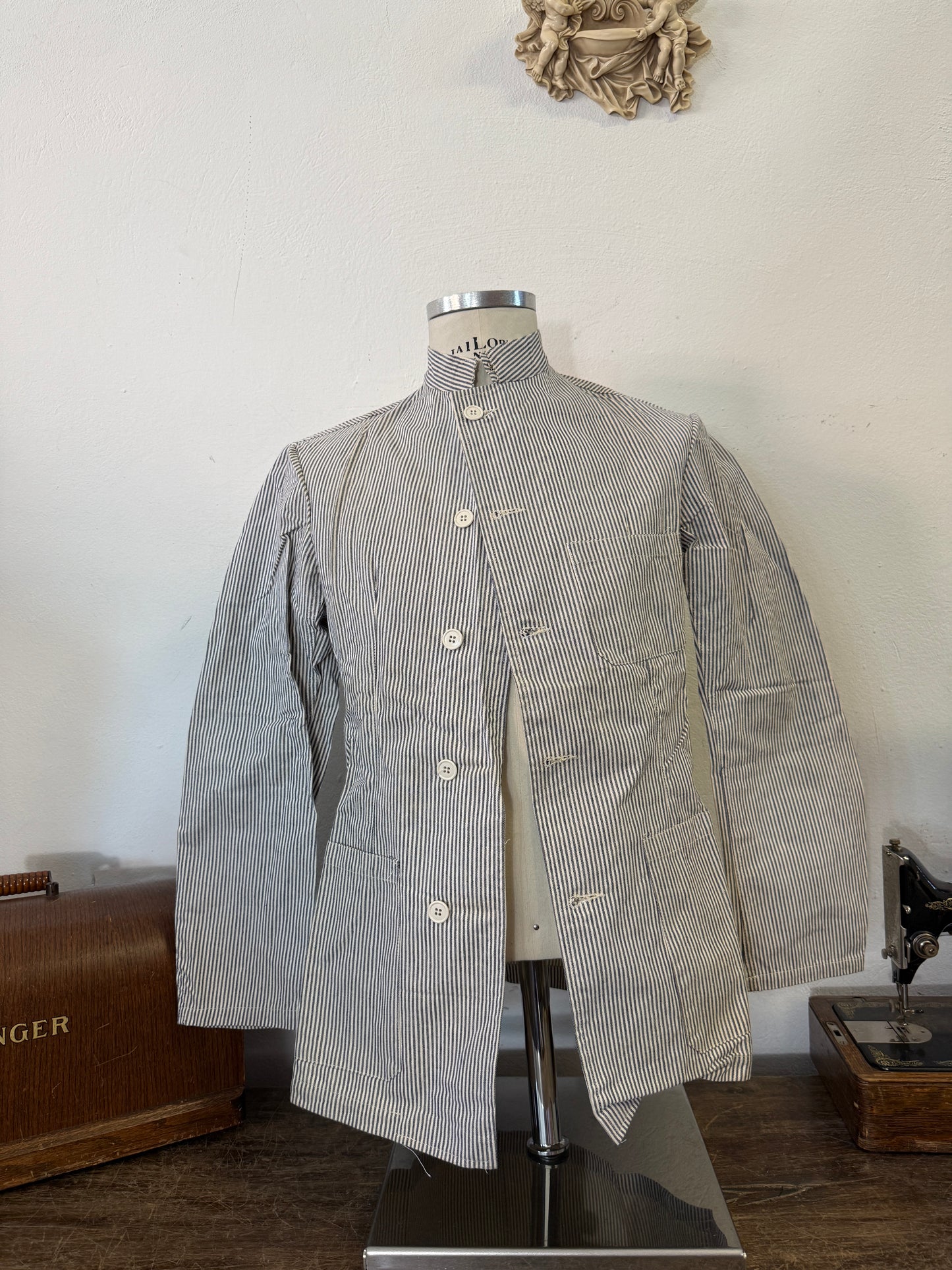 Vintage Italian Army Chef Jacket “S”