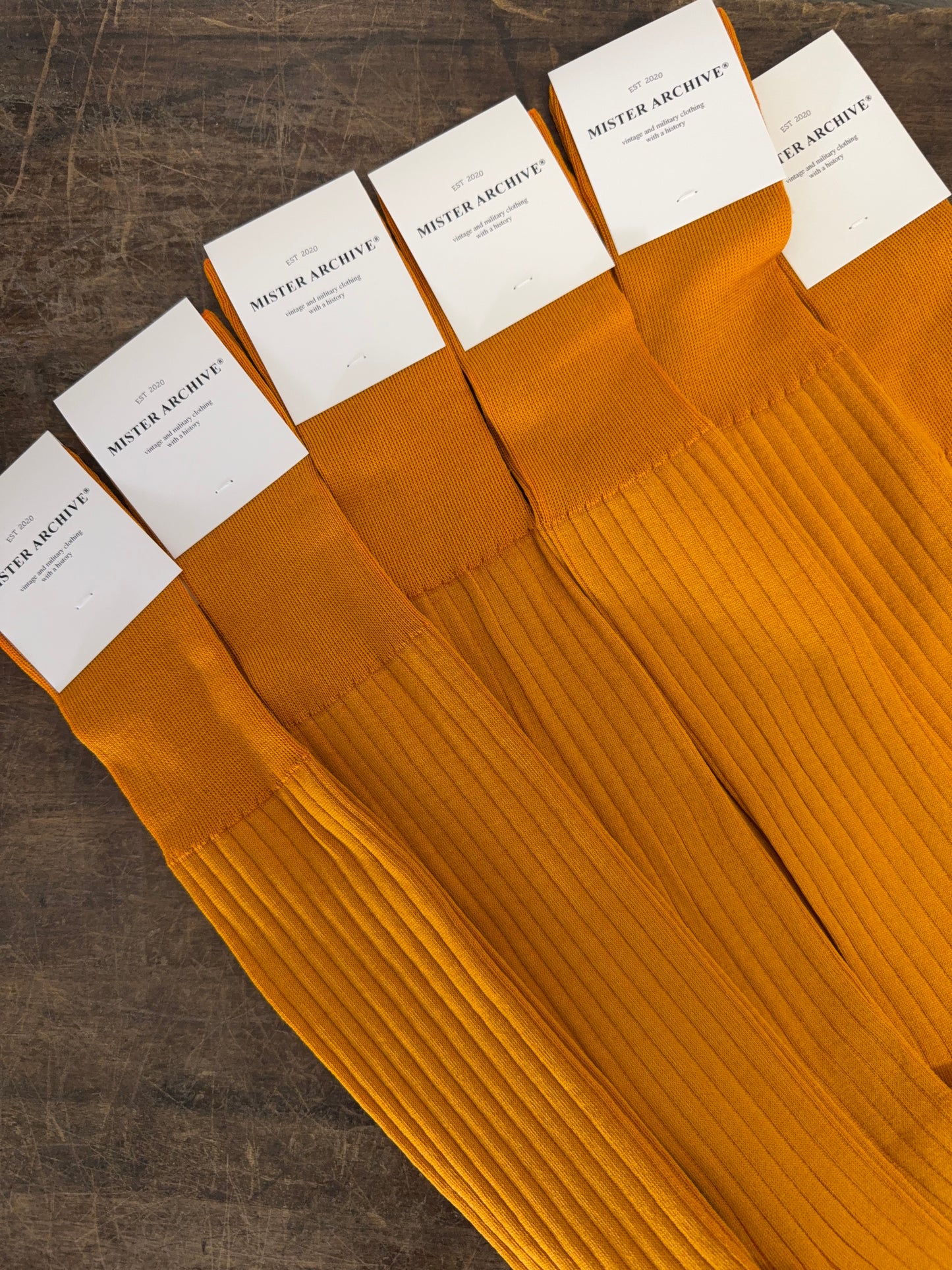 Ochre Sock - Mister Archive®