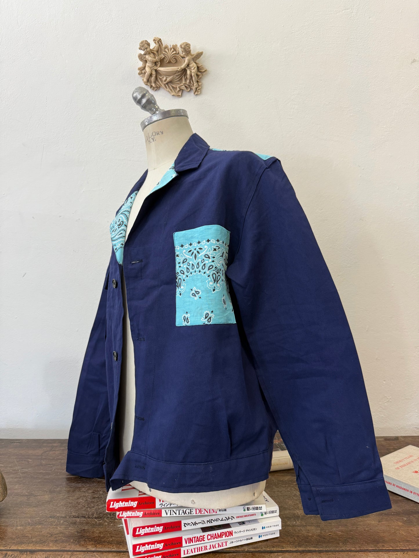Vintage 70’s Bandana Workwear Jacket “XL”
