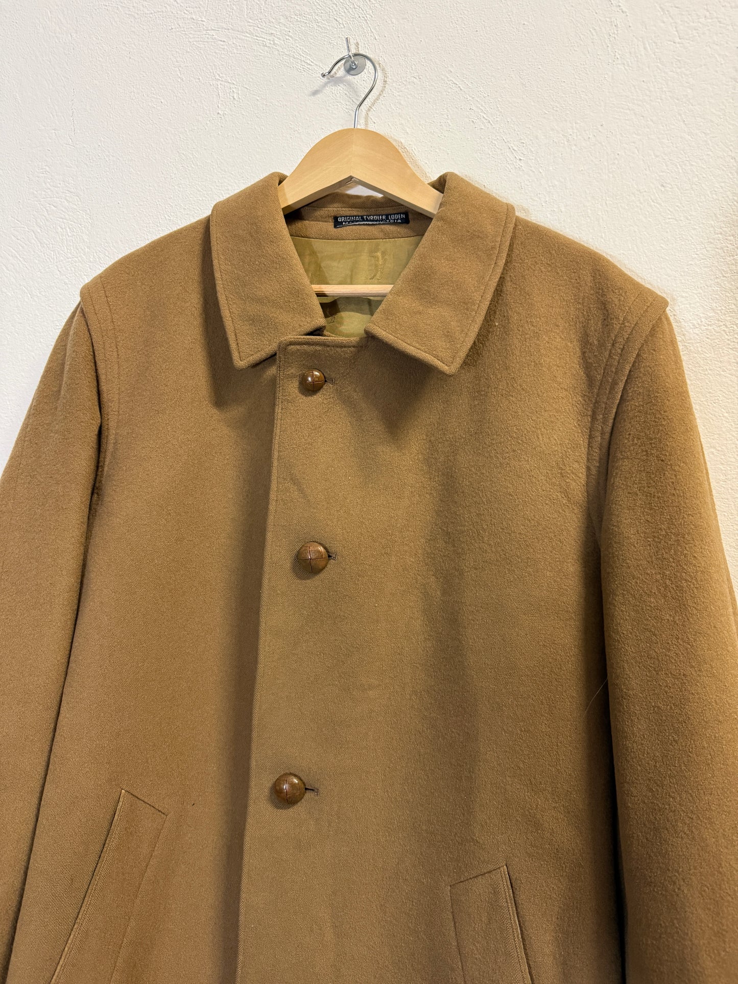 Vintage Loden Coat “L”