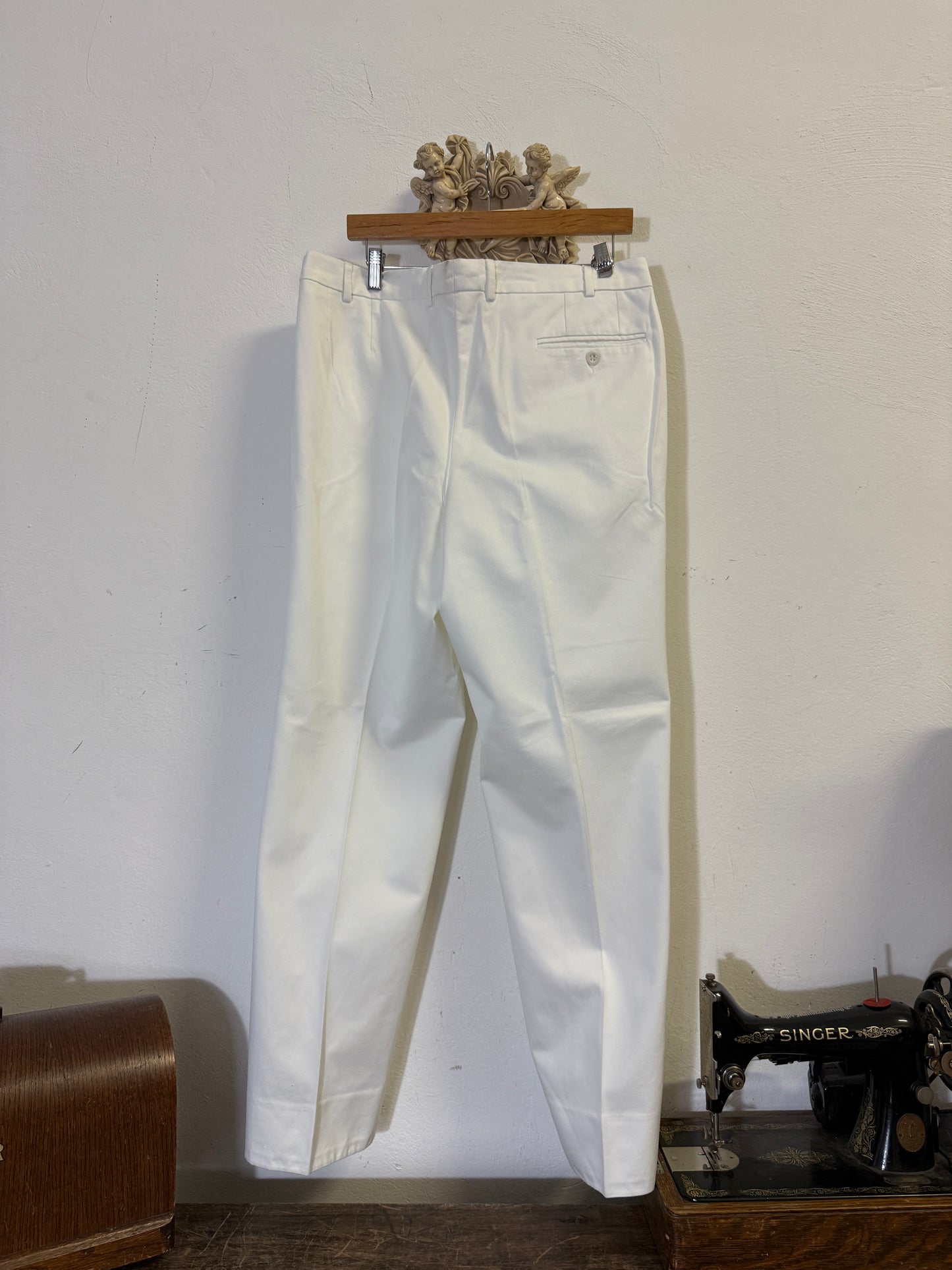 Deadstock Italian Navy Pants “W35”