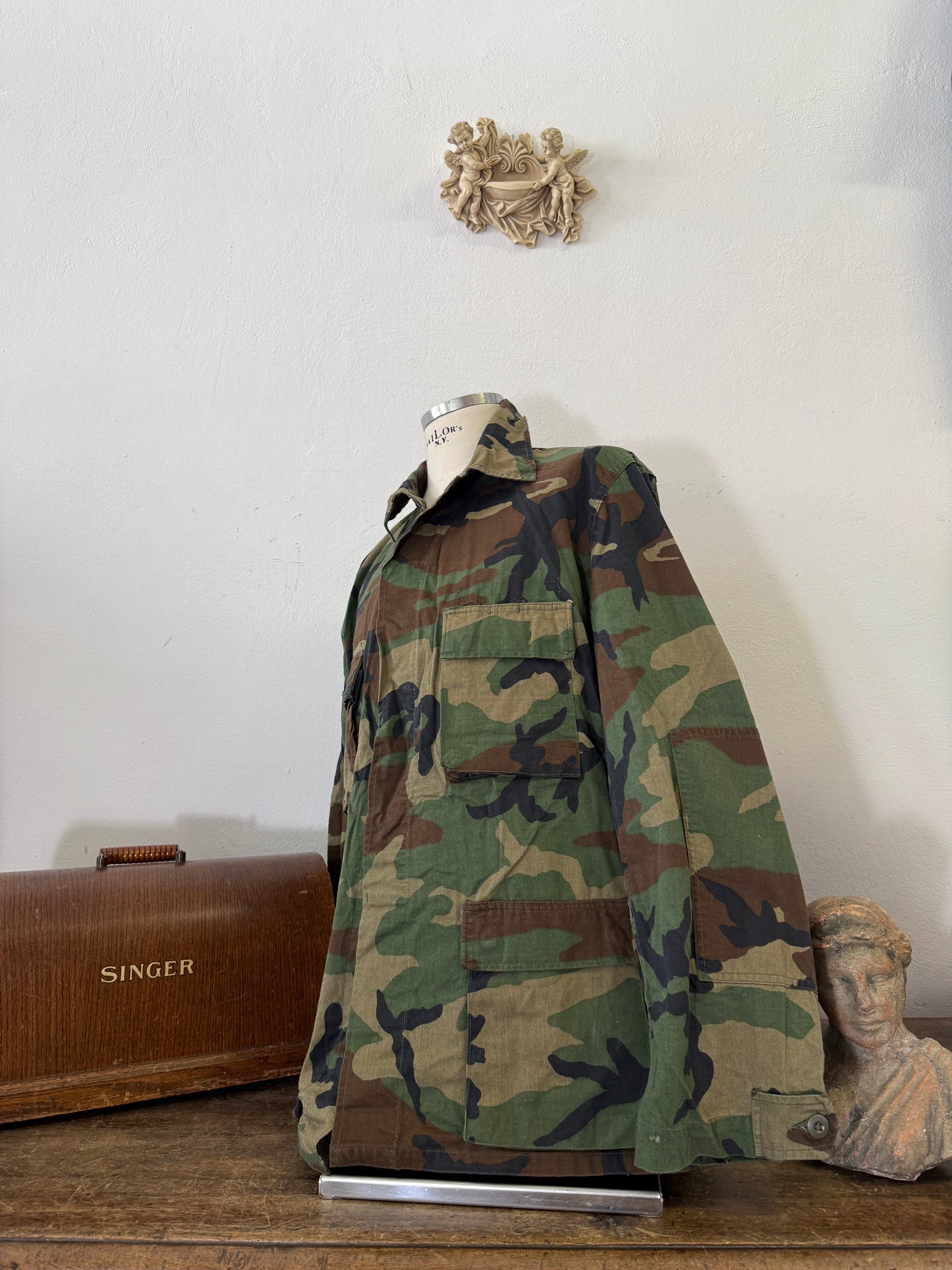 Vintage Woodland Us Army Jacket “XL/XXL”