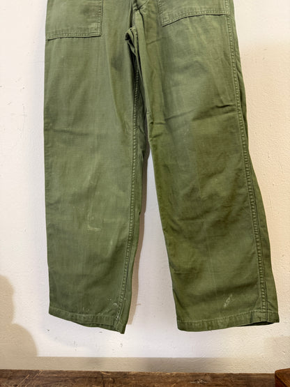 Vintage Og 107 Us Army Fatigue Pants “W29”