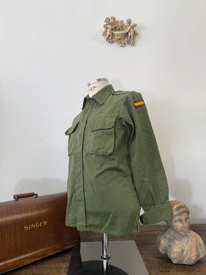 Vintage Spanish Army Shirt “XS”
