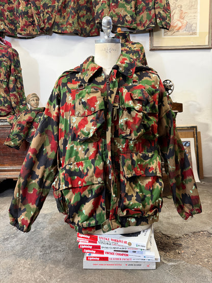 Vintage Swiss Army Camo Jacket M70 “L”
