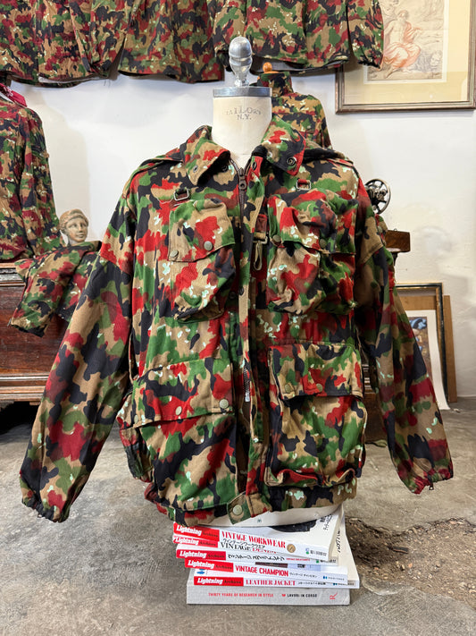 Vintage Swiss Army Camo Jacket M70 “L”