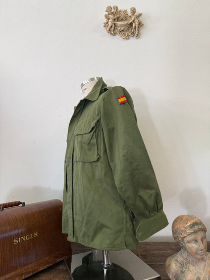 Vintage Spanish Army Shirt “S”