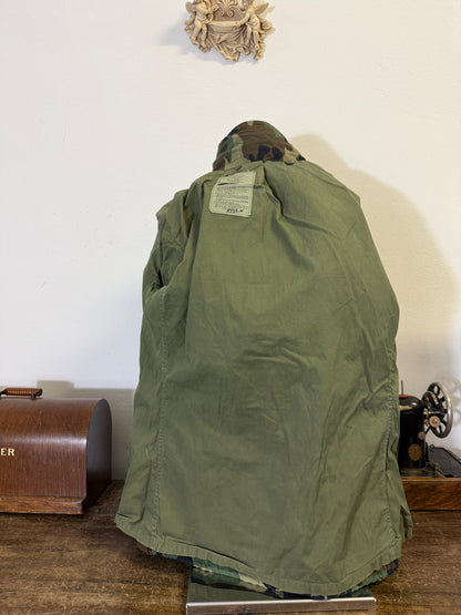 Vintage Woodland Field Jacket M65 Us Army “L/XL”