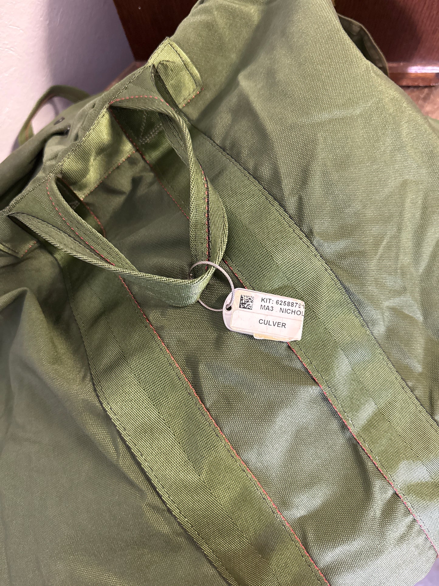 Vintage Nylon Us Flyers Kit Bag