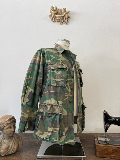 Vintage BDU Camo Jacket Ripstop “S”