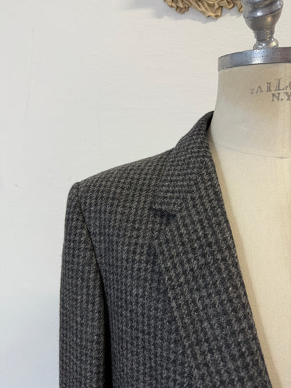 Vintage Blazer Pied de Poule “L”