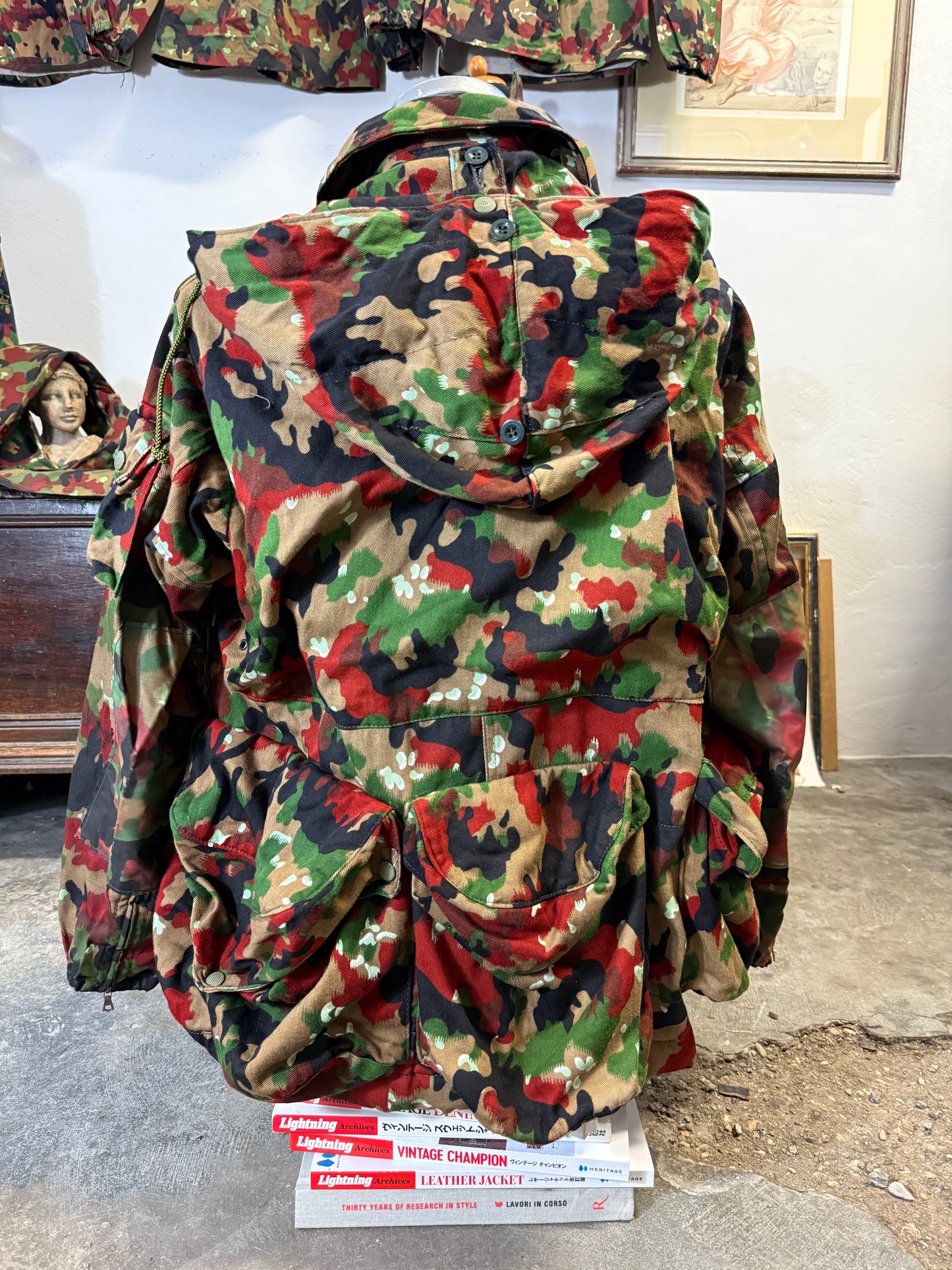 Vintage Swiss Army Camo Jacket M70 “M/L”