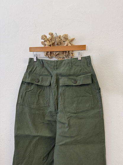 Vintage Og 107 Us Army Fatigue Pants “W31”