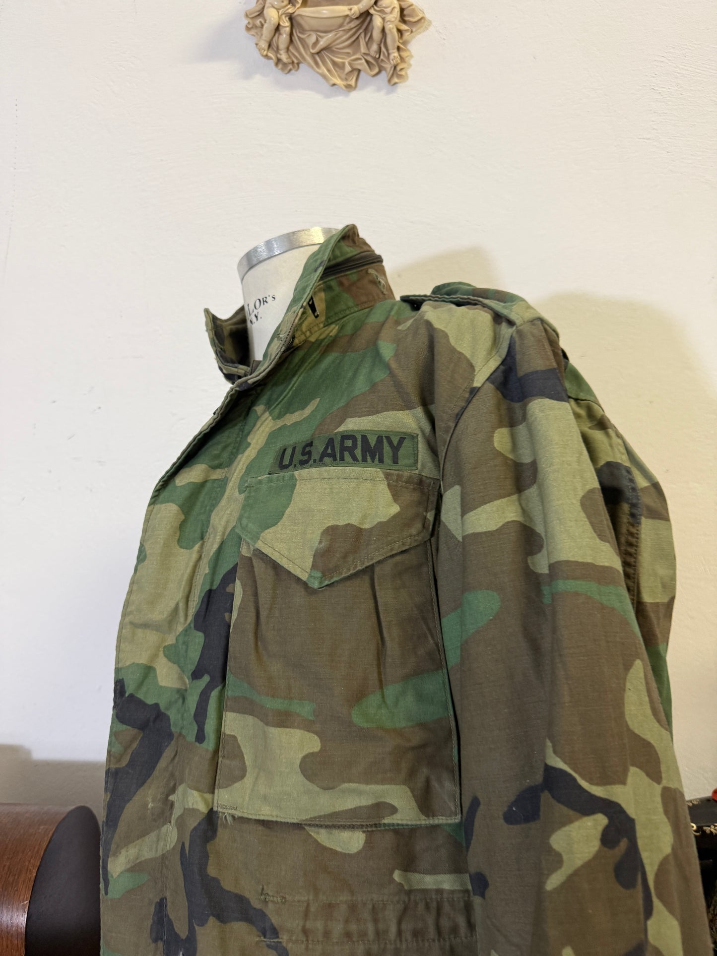Vintage Woodland Field Jacket M65 Us Army “M/L”