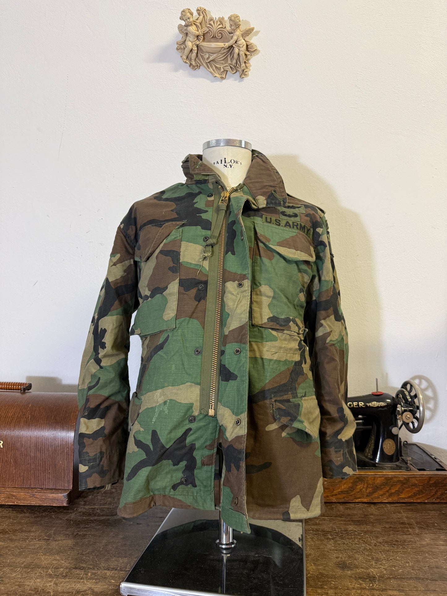 Vintage Woodland Field Jacket M65 Us Army “S”