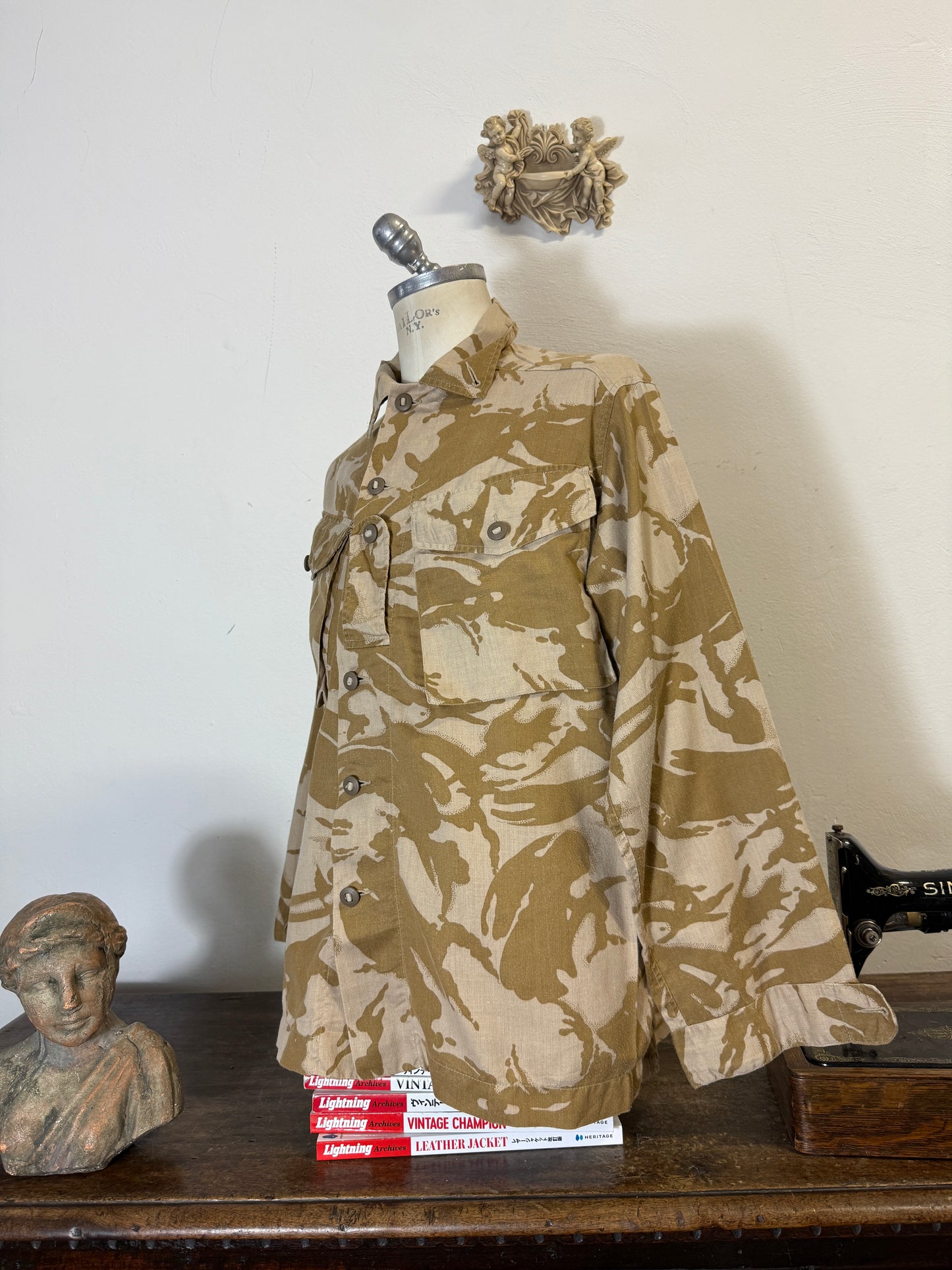 Vintage British Army Camo Jacket “L”