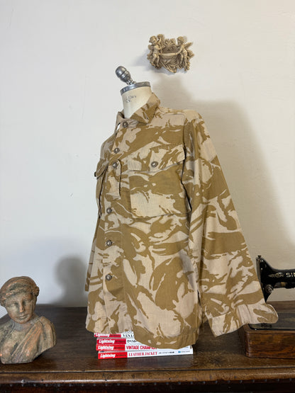 Vintage British Army Camo Jacket “L”