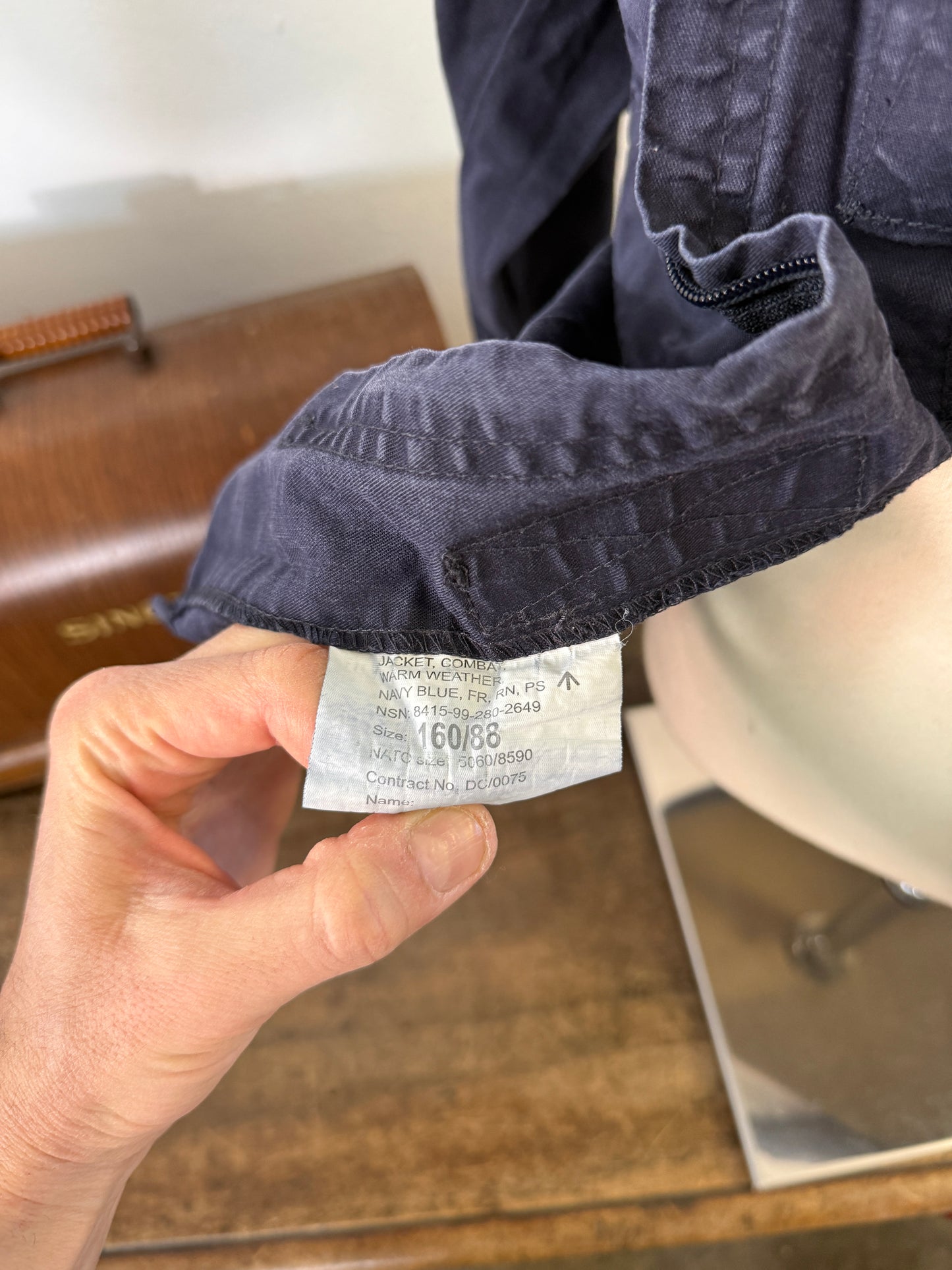 Vintage British Royal Navy Jacket “XS”