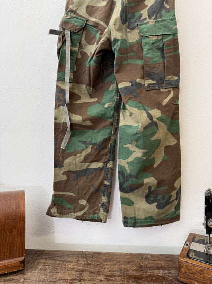 Vintage Woodland Cargo Pants M65 Us Army “W26”