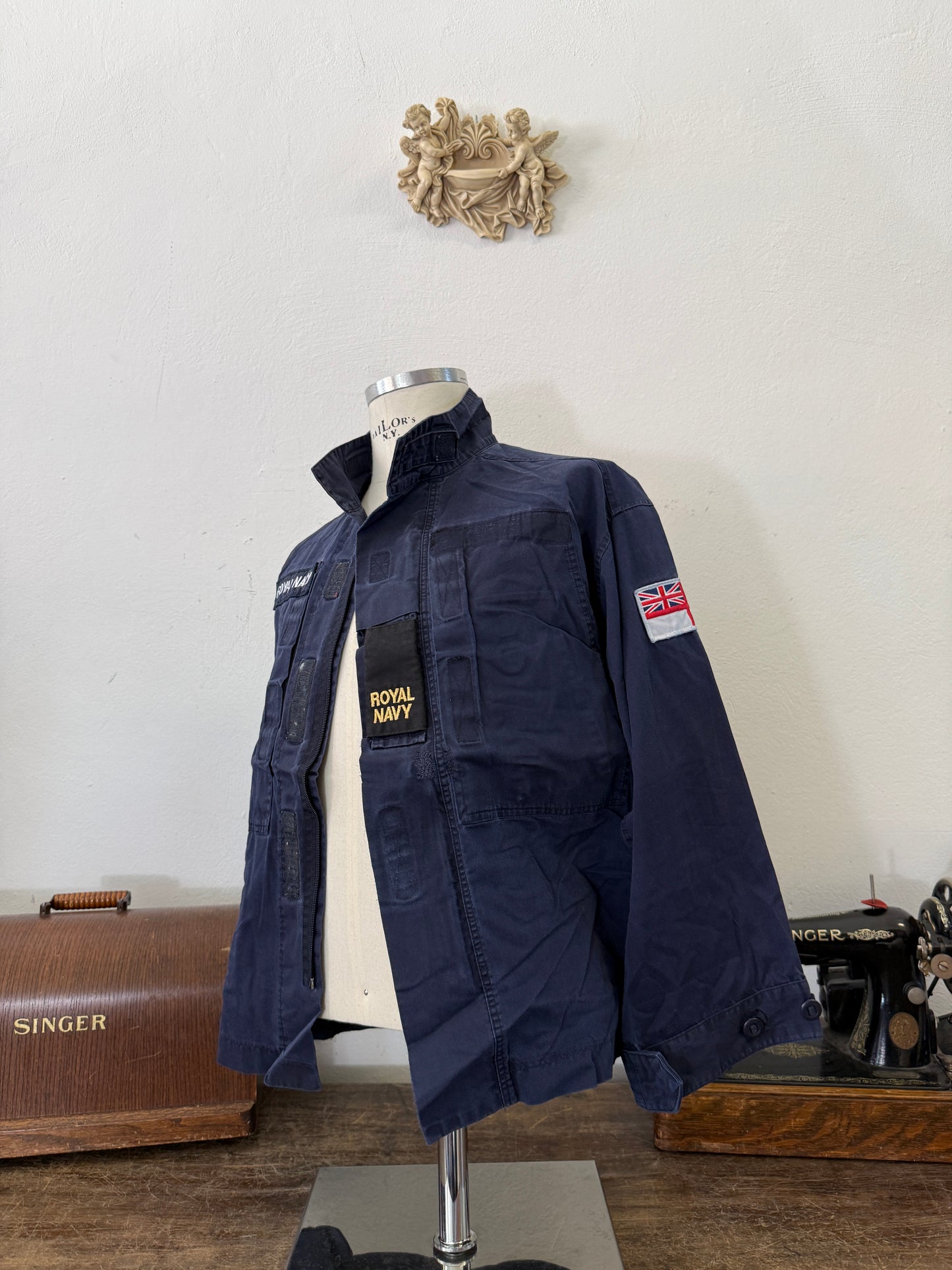 Vintage British Royal Navy Jacket “S”