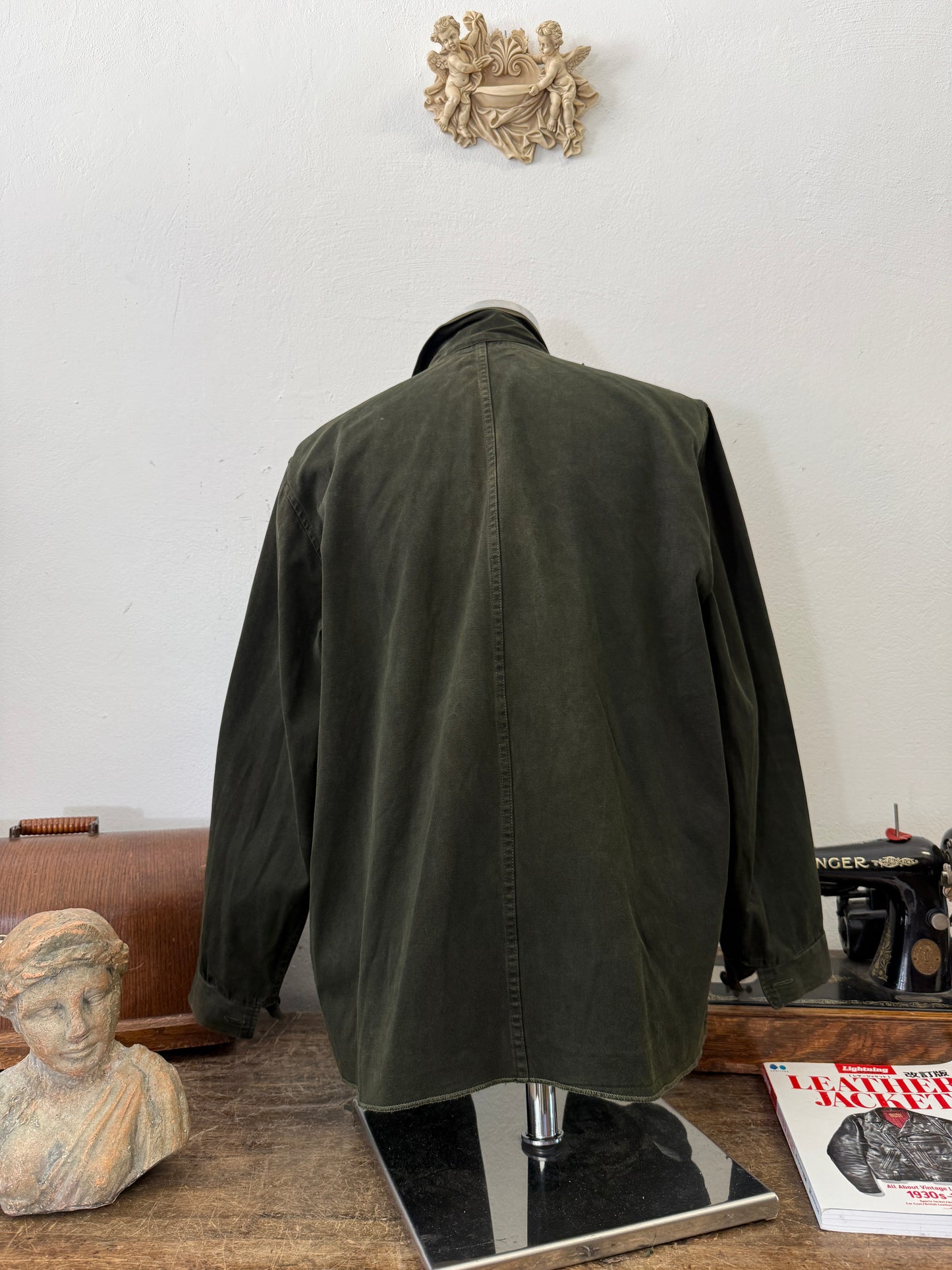 Vintage 80’s Faded Hungarian Army Shirt “L”