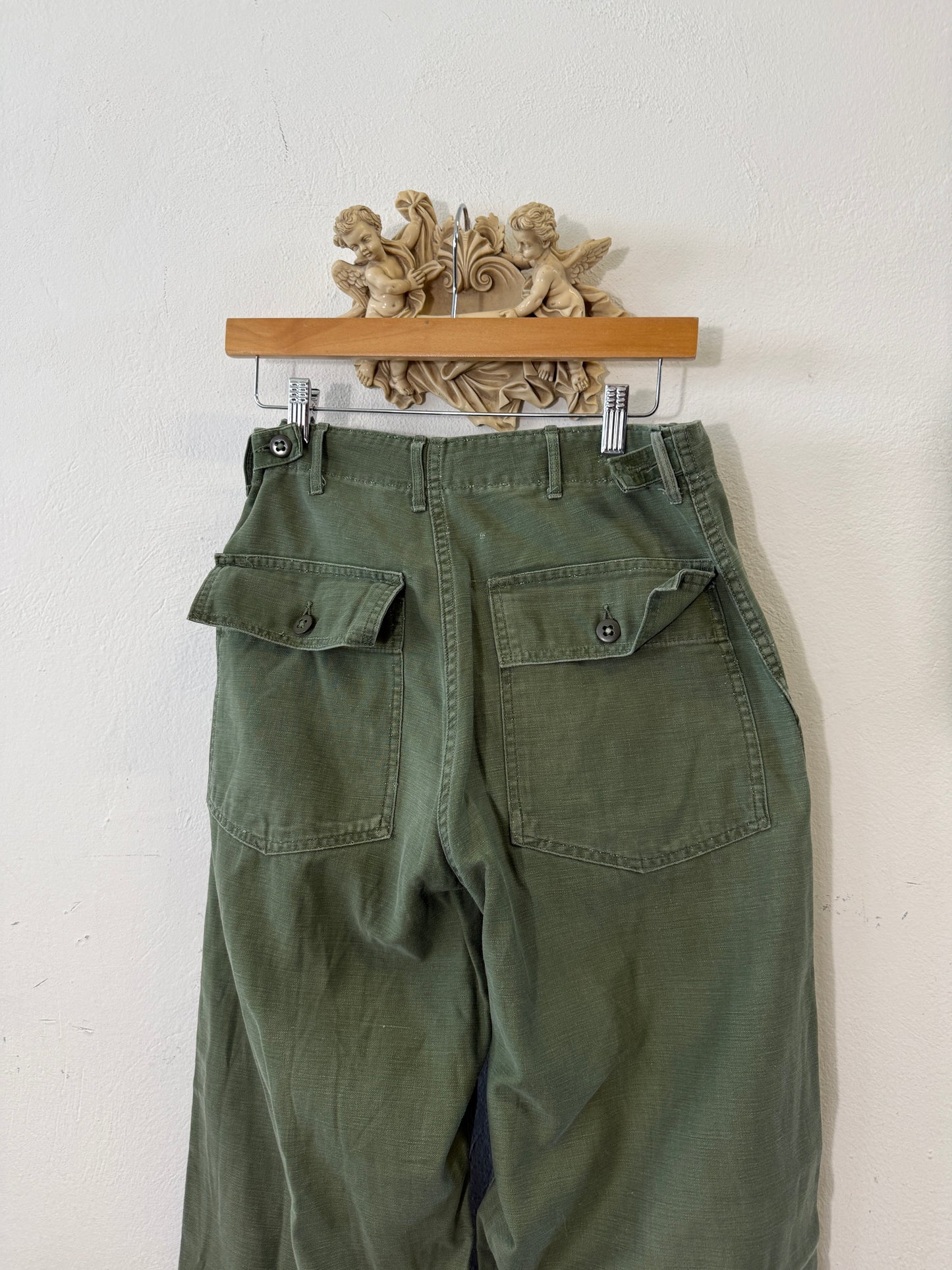 Vintage Fatigue Pants Us Army “W28”