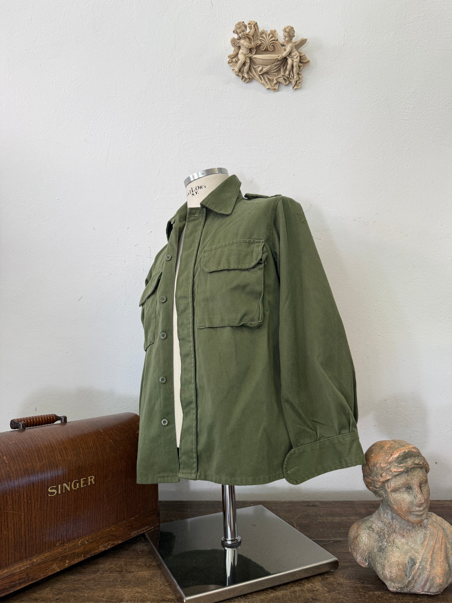 Vintage Spanish Army Shirt “S”
