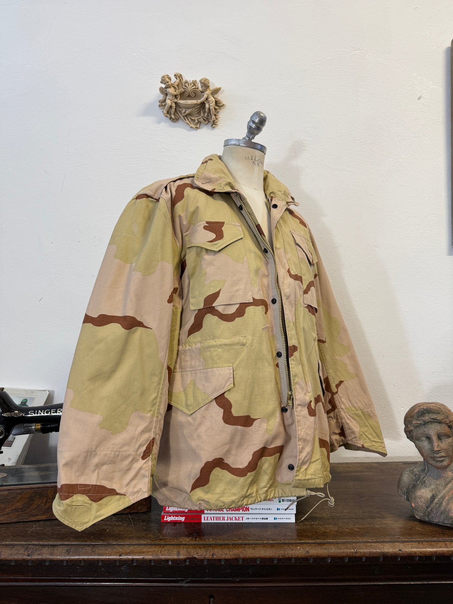 Repro Desert Camo Field Jacket M65 “L”