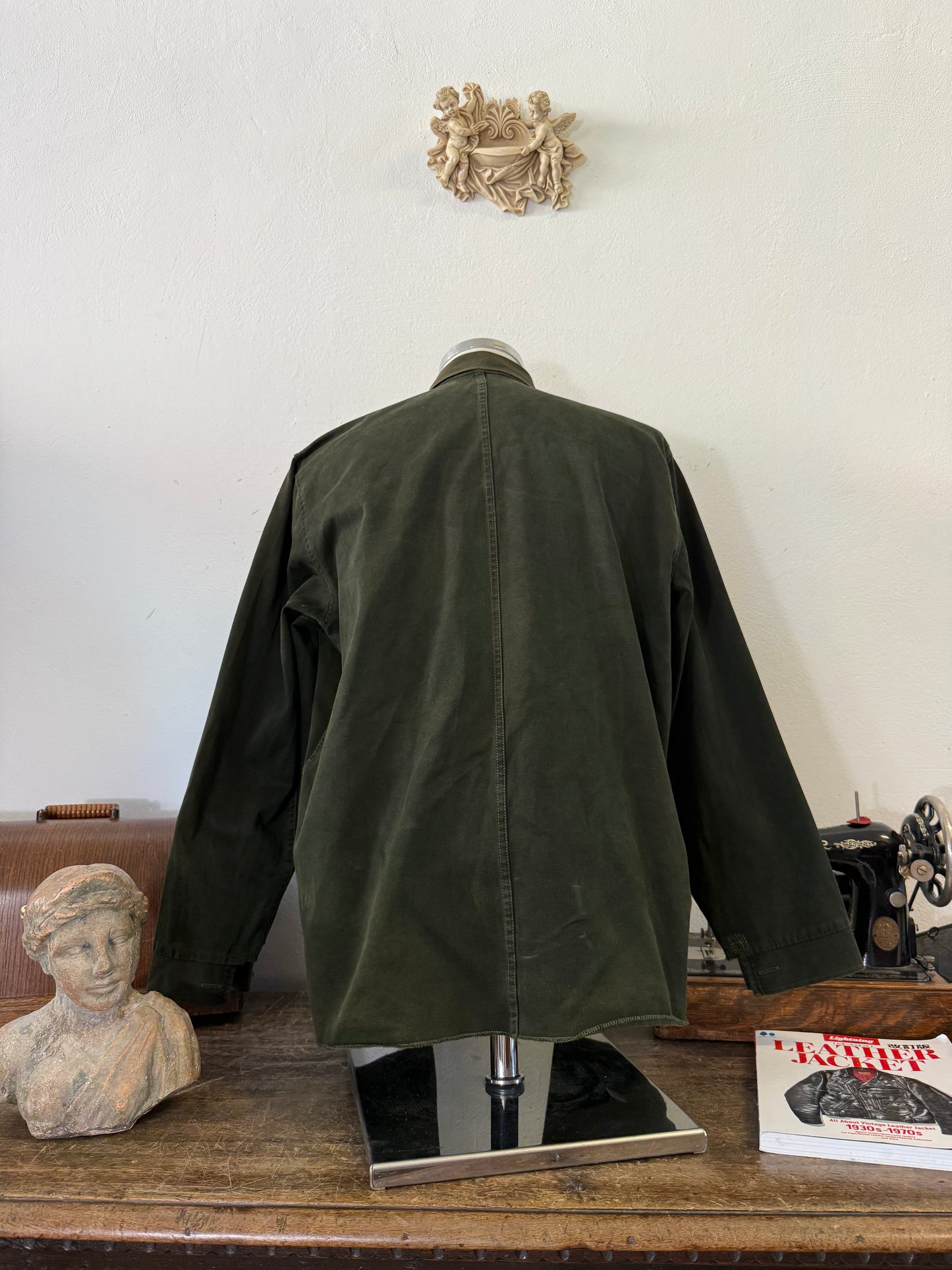Vintage 80’s Faded Hungarian Army Shirt “L”