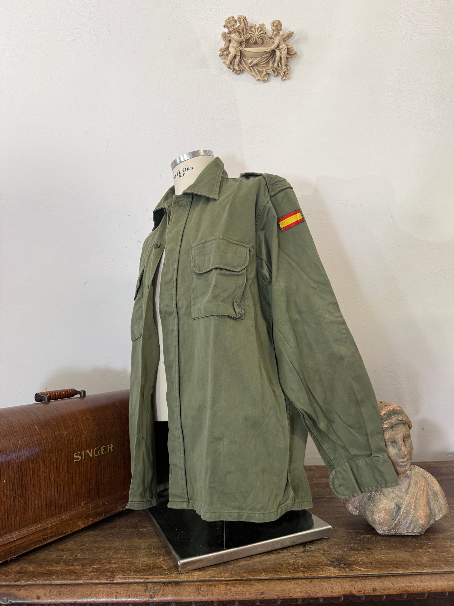Vintage Spanish Army Shirt “L”