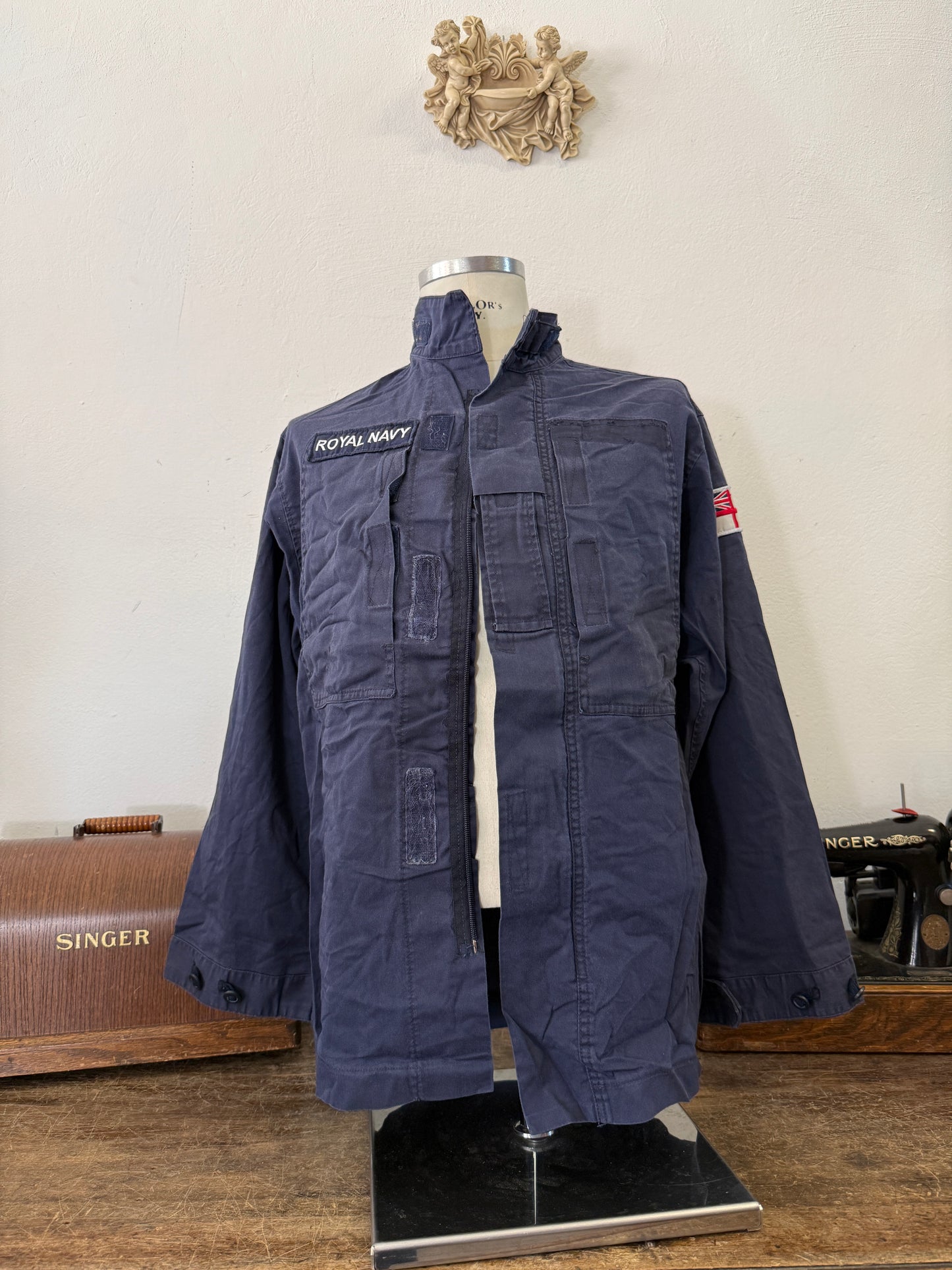 Vintage British Royal Navy Jacket “L”