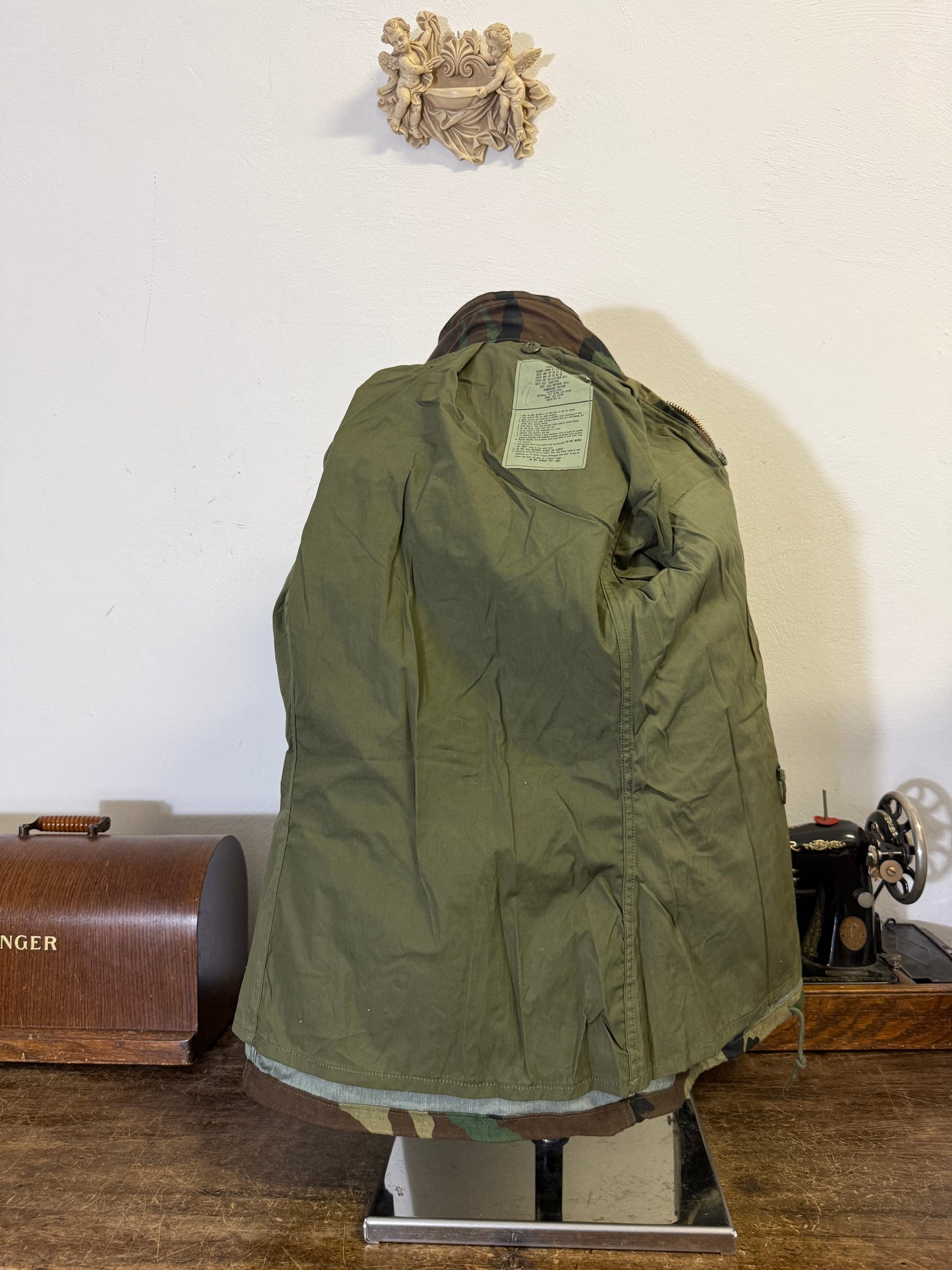 Vintage Woodland Field Jacket M65 Us Army “XS/S”