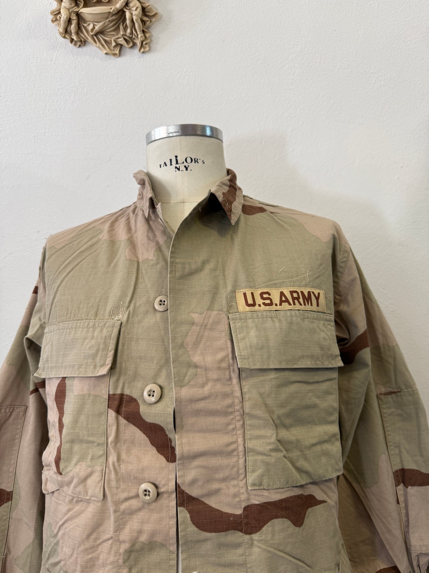 Vintage BDU Camo Jacket Ripstop US Army “M”