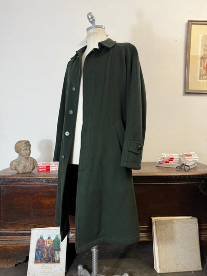 Vintage Green Wool Coat “L/XL”