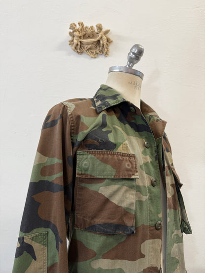 Vintage Woodland Jacket Us Army “M”
