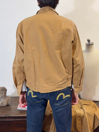 Vintage 70’s Deadstock Cropped Fit Work Jacket - Faded “L”