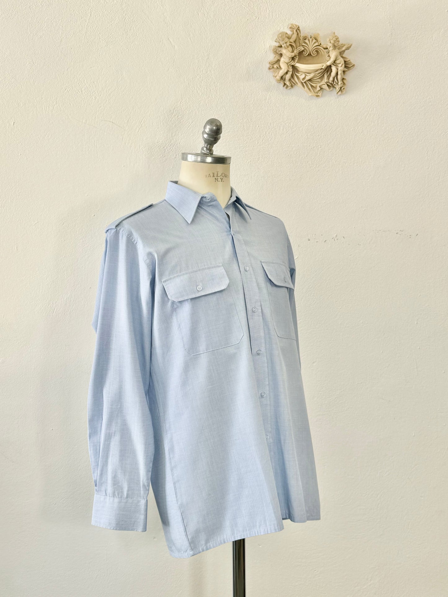 Vintage German Navy Shirt