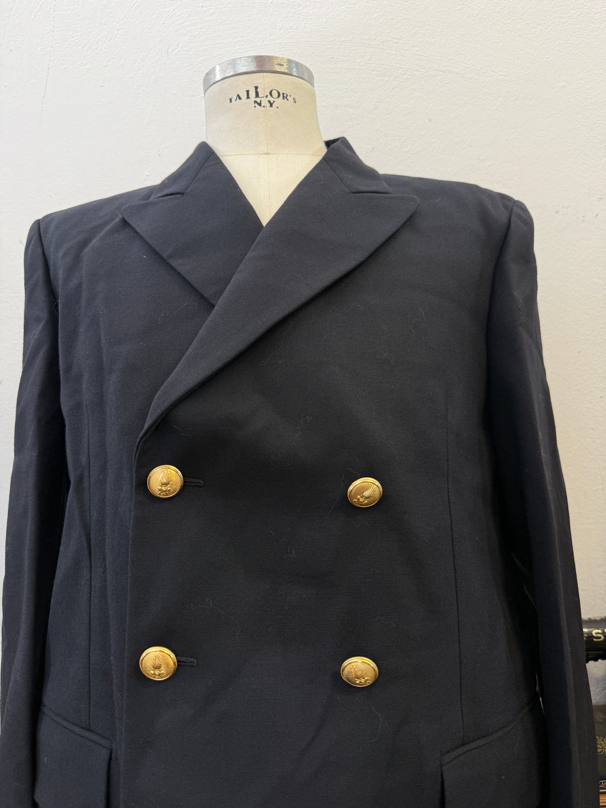 Vintage 90s Guardia di Finanza Double-Breasted Jacket “L/XL”