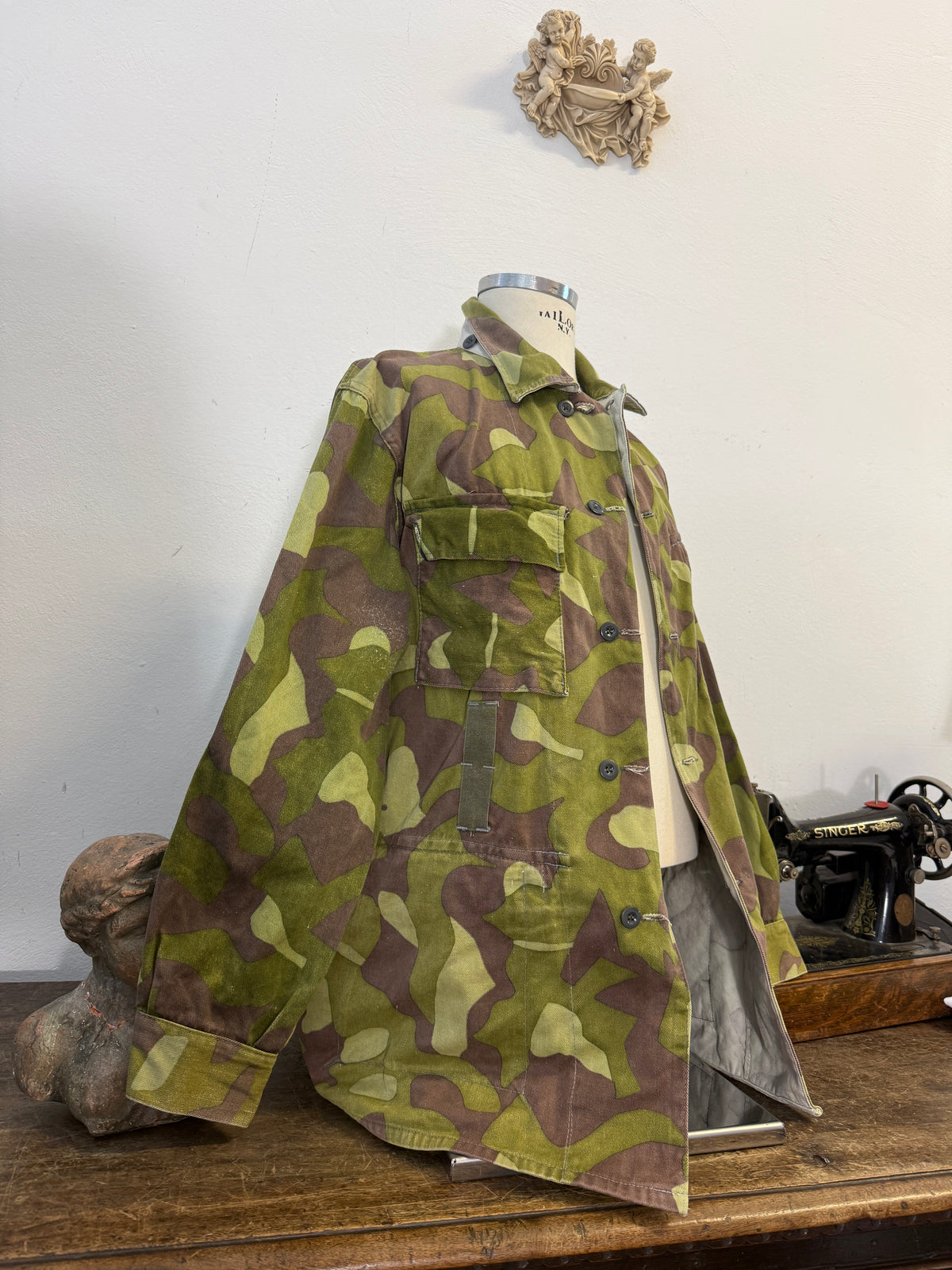 Vintage 60’s Rare Finnish Camo Jacket “L/XL”