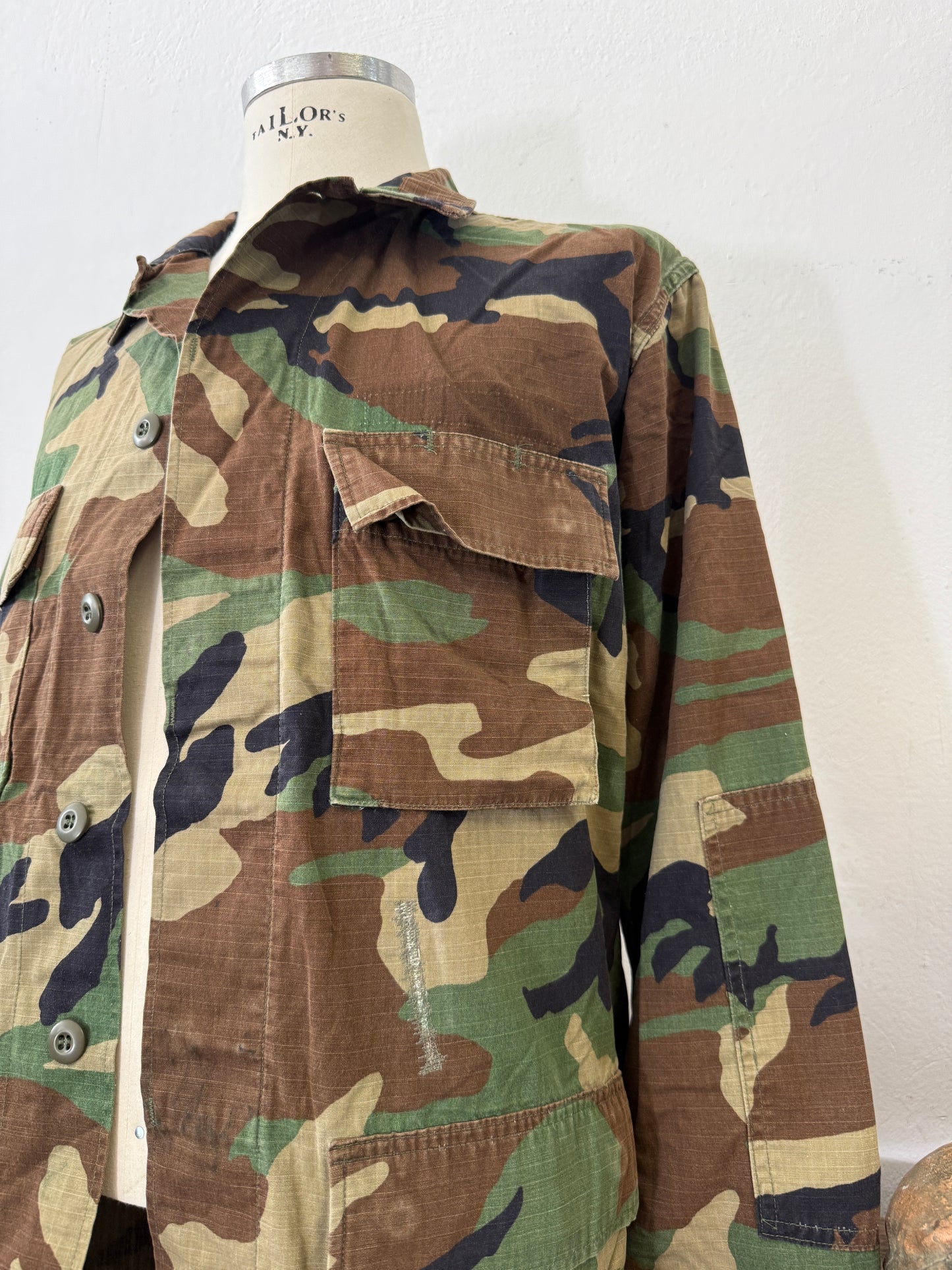 Vintage Ripstop Woodland Us Army Jacket “L/XL”